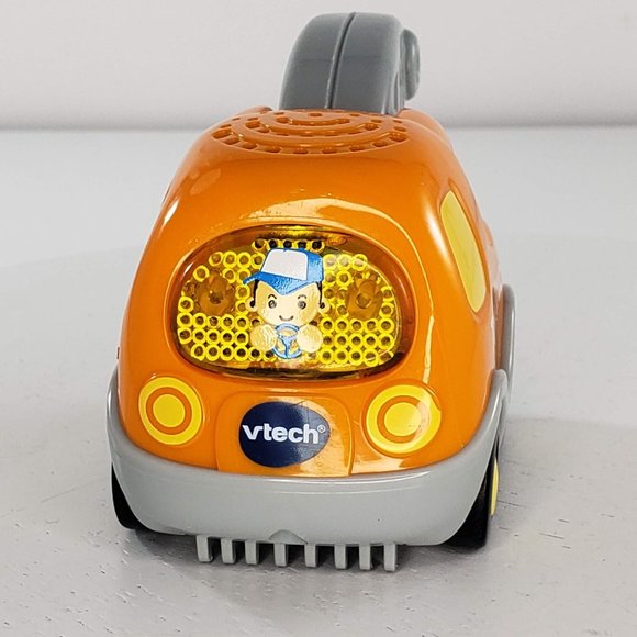 Vtech Go Go Smart Wheels Oarnge Tow Truck Lights Sounds Interactive Toy Car - Picture 2 of 6